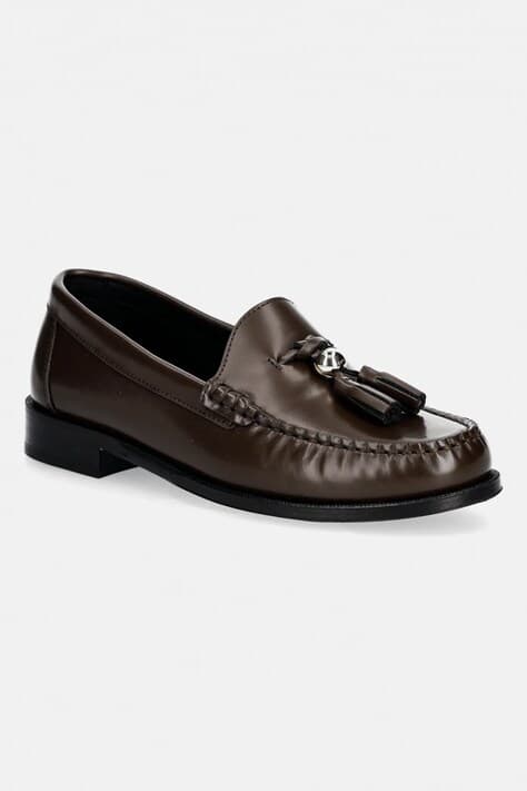 Кожаные мокасины Furla College Loafer