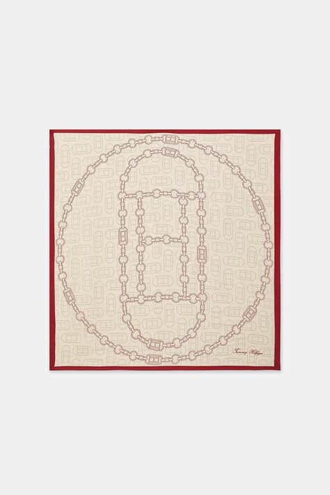 Шелковый шарф Tommy Hilfiger