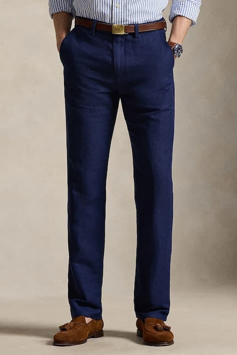 Брюки Polo Ralph Lauren из льна