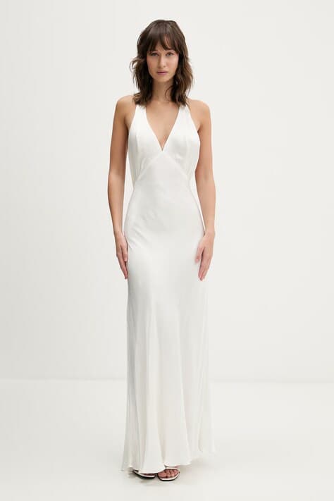 Вискозное платье Bardot