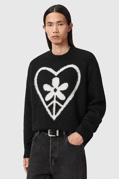 Свитер AllSaints из шерсти