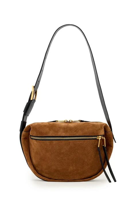 замшевая сумочка AllSaints