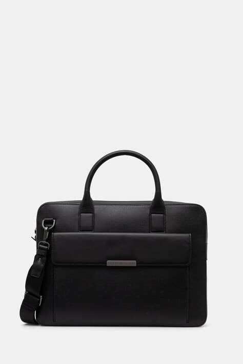 Кожаная сумка для ноутбука Tommy Hilfiger 40 x 29,5 x 6 см