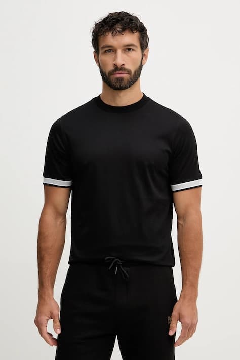 Хлопковая футболка Karl Lagerfeld