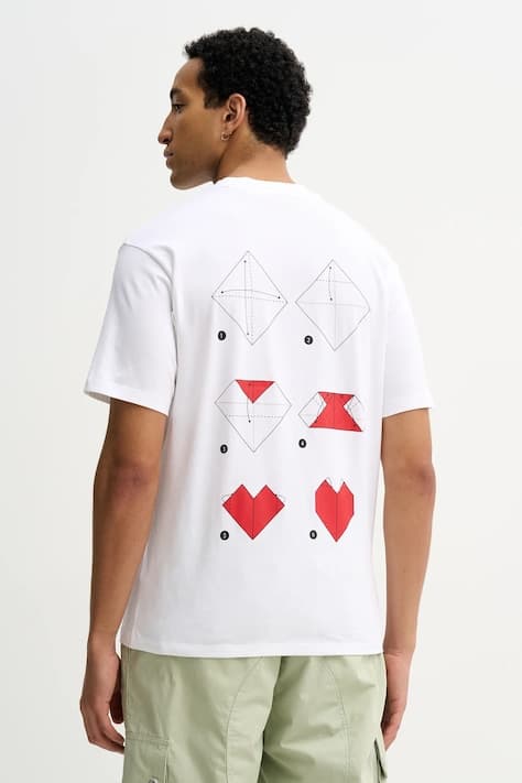 Хлопковая футболка HUGO Dalentin