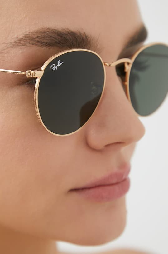 Ray-Ban – КРУГЛЫЕ МЕТАЛЛИЧЕСКИЕ очки - фото 5