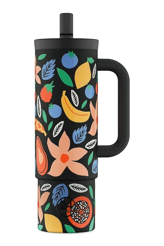 24 бутылки Straw Cup 800 Тропическая бутылка - фото 2