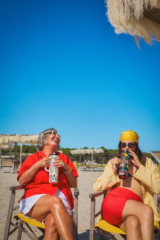 24 бутылки Straw Cup 800 Тропическая бутылка - фото 9