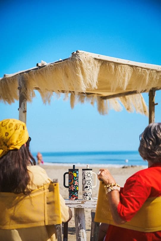 24 бутылки Straw Cup 800 Тропическая бутылка - фото 10