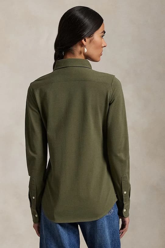 Хлопковая рубашка Polo Ralph Lauren - фото 3