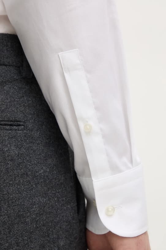 рубашка BOSS из хлопка - фото 6