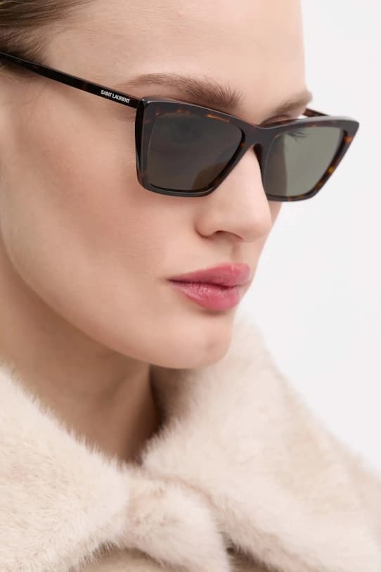 солнцезащитные очки Saint Laurent MICA THIN - фото 6