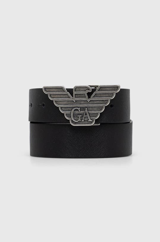 Кожаный ремень Emporio Armani - фото 2