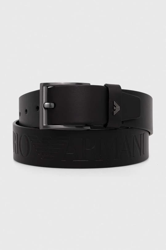 Кожаный ремень Emporio Armani - фото 2