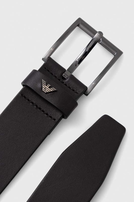 Кожаный ремень Emporio Armani - фото 3