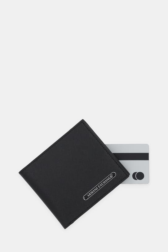 кожаный кошелек Armani Exchange - фото 5