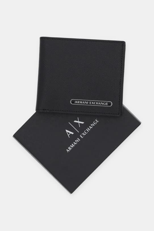 кожаный кошелек Armani Exchange - фото 6