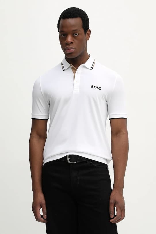 BOSS Зеленая футболка-поло - фото 2