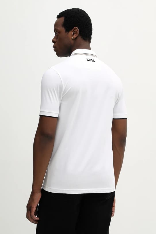 BOSS Зеленая футболка-поло - фото 4