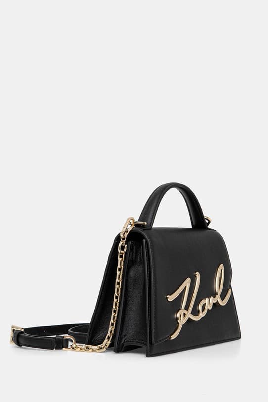 Кожаная сумка Karl Lagerfeld K/SIGNATURE - фото 3