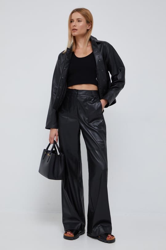 Кожаная сумка Lauren Ralph Lauren 431876725004 - фото 7