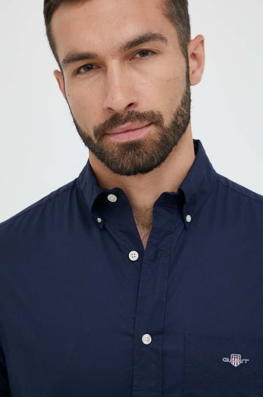 рубашка Gant из хлопка - фото 2