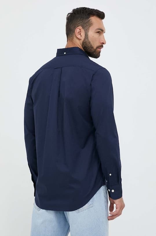 рубашка Gant из хлопка - фото 4