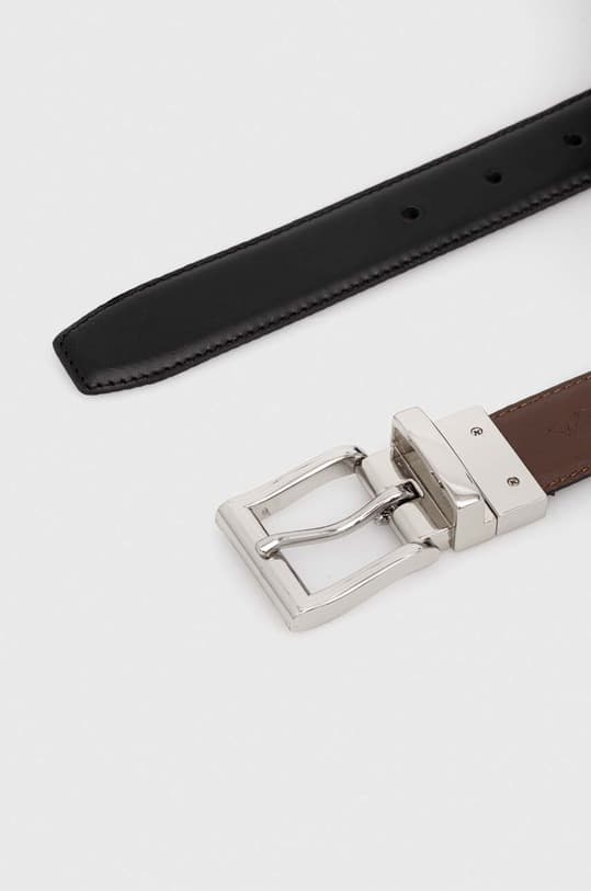 Двусторонний кожаный ремень Polo Ralph Lauren - фото 4