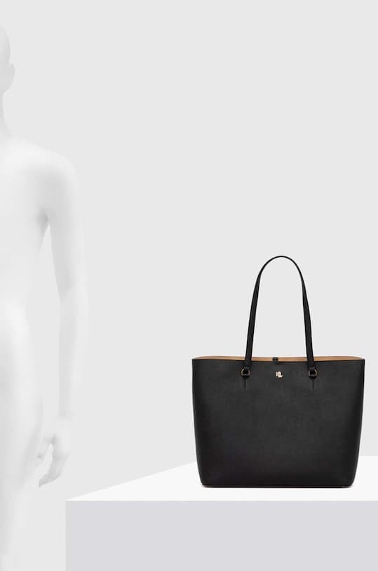 Кожаная сумка Lauren Ralph Lauren - фото 7