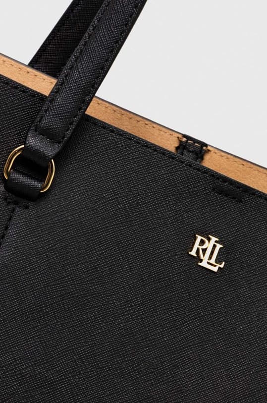 Кожаная сумка Lauren Ralph Lauren - фото 4