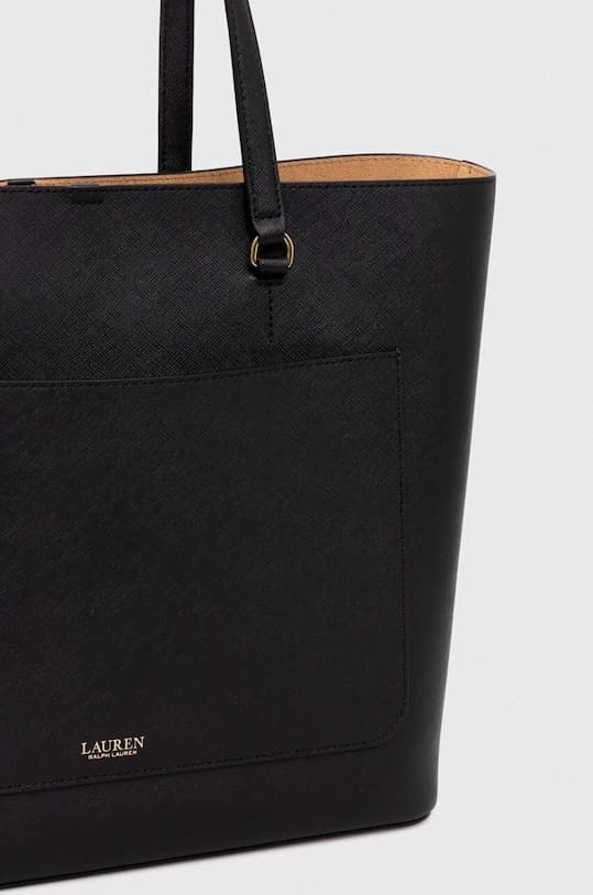 Кожаная сумка Lauren Ralph Lauren - фото 5