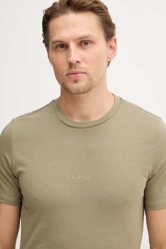 Guess хлопковая футболка AIDY - фото 5