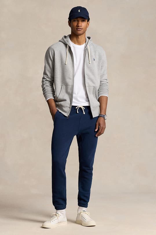 Флисовая толстовка с длинными рукавами Polo Ralph Lauren RL - фото 4