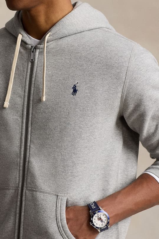 Флисовая толстовка с длинными рукавами Polo Ralph Lauren RL - фото 5