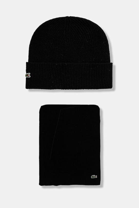 Шляпа Lacoste и шерстяной шарф - фото 2