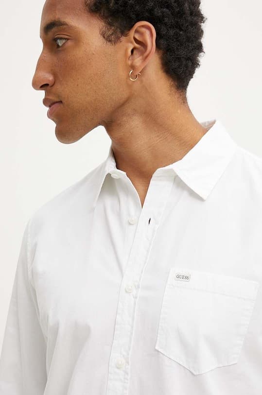 Рубашка Guess Jeans из хлопка - фото 5