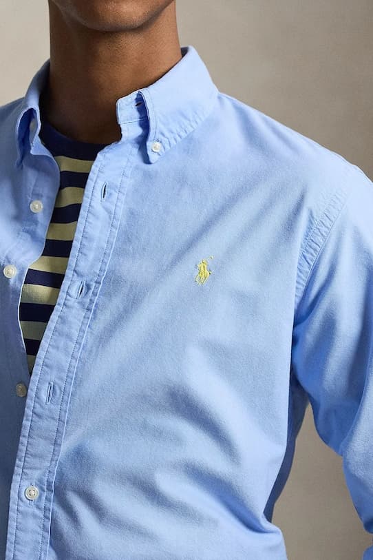 Хлопковая рубашка Polo Ralph Lauren - фото 5