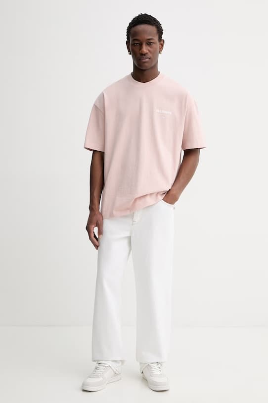 Хлопковая футболка AllSaints UNDERGROUND - фото 3