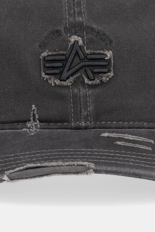 Хлопковая бейсболка Alpha Industries - фото 3