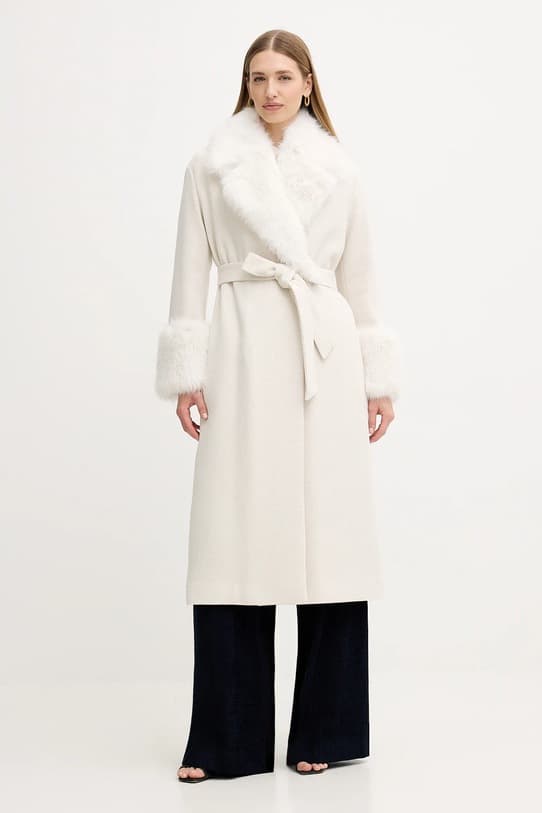 Пальто Twinset из смесовой шерсти - фото 2