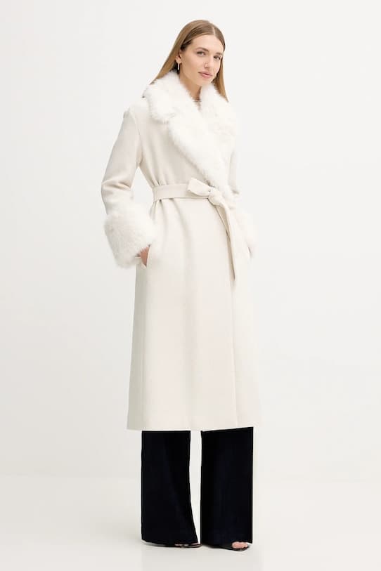 Пальто Twinset из смесовой шерсти - фото 3