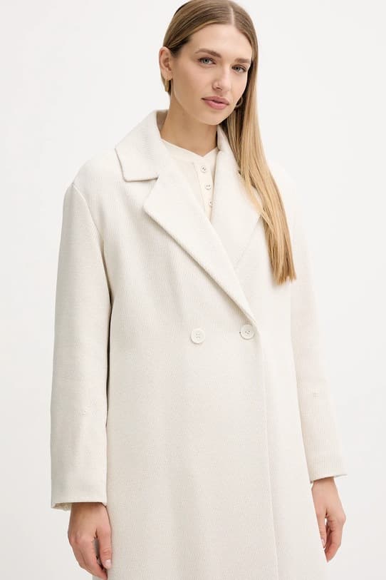 Пальто Twinset из смесовой шерсти - фото 6