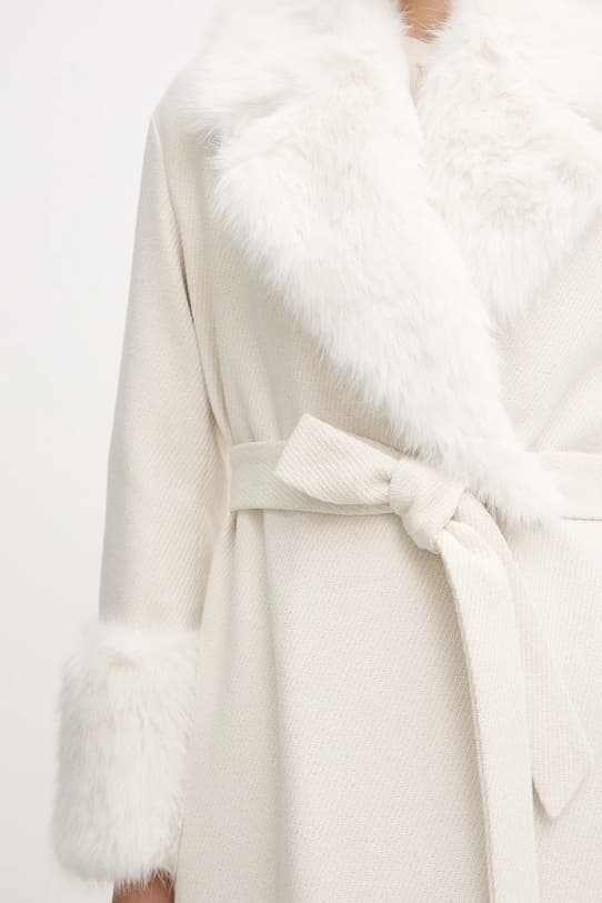 Пальто Twinset из смесовой шерсти - фото 7