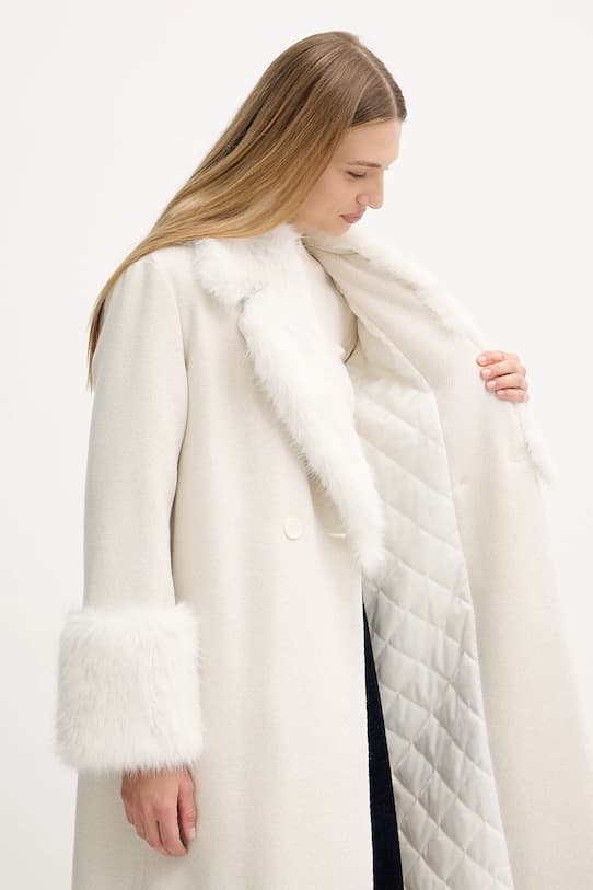 Пальто Twinset из смесовой шерсти - фото 8