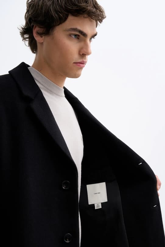 Пальто Calvin Klein из шерсти - фото 7