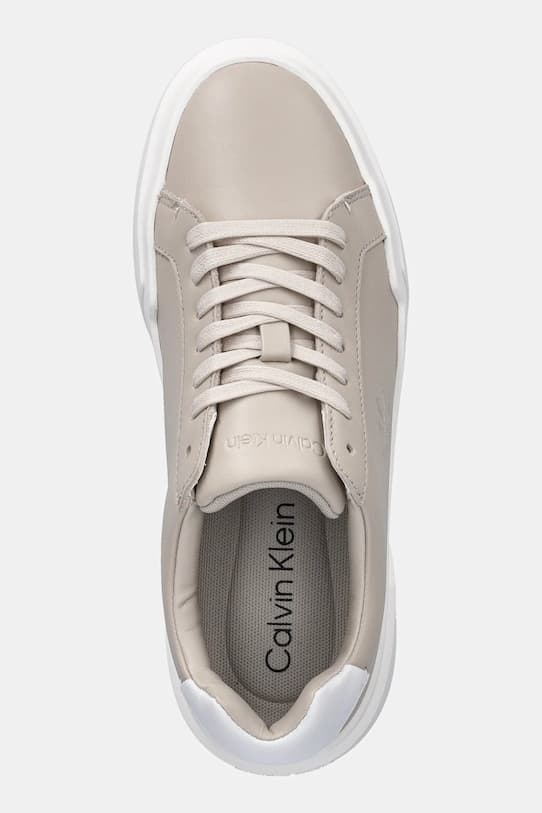 Кожаные кроссовки Calvin Klein CHUNKY CUPSOLE LACEUP LTH - фото 5