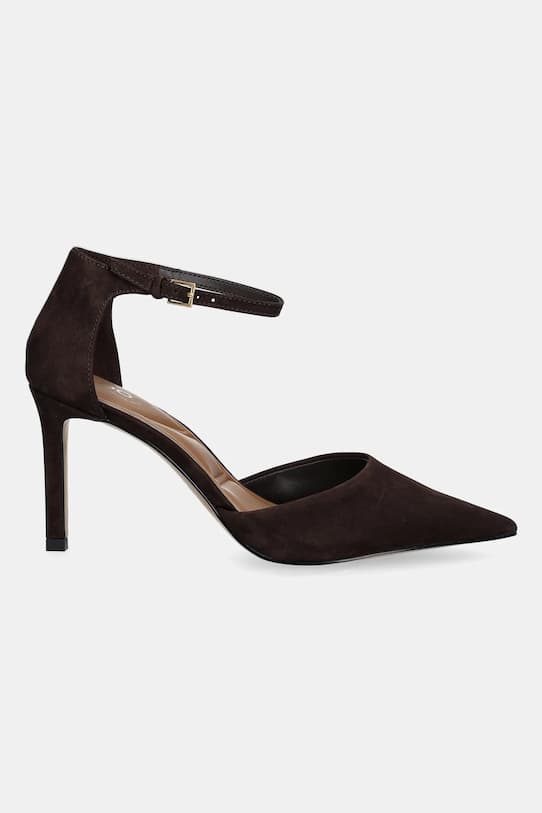Aldo MERLO замшевые туфли на высоком каблуке - фото 3