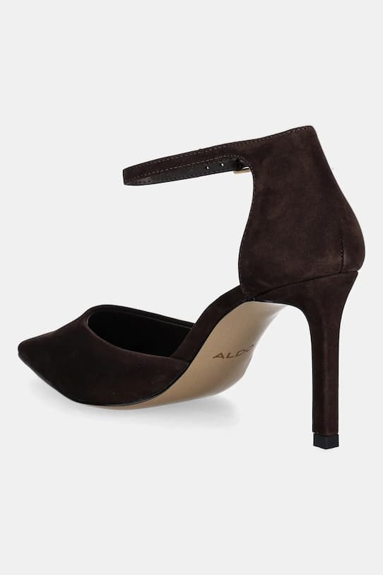Aldo MERLO замшевые туфли на высоком каблуке - фото 4