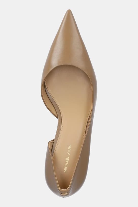 Кожаные туфли на высоком каблуке MICHAEL Michael Kors Elyse - фото 5