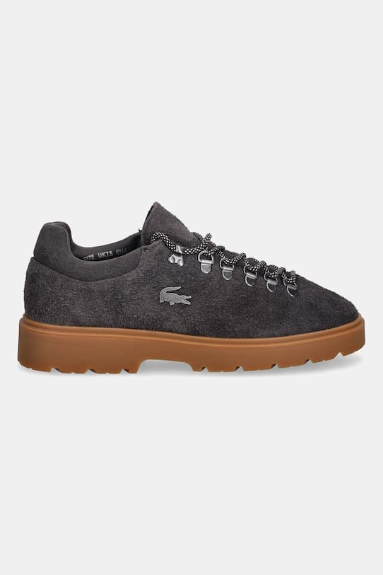 Замшевые кроссовки Lacoste Baseshot Winter Sneakers - фото 3